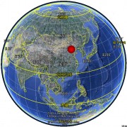 2012年05月28日河北省唐山市市辖区、滦县交界M4.8级地震_震中在地球上的位置