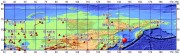 2012年08月14日鄂霍次克海 M7.2级地震图集_震中在局部地图中的位置