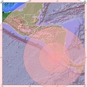 2012年09月05哥斯达黎加7.9级地震图集_震中附近烈度分布