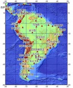 2012年10月01日哥伦比亚 M7.4级地震图集_震中在局部地图中的位置