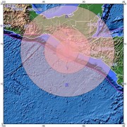 2012年11月08危地马拉附近海域7.3级地震图集_震中附近烈度分布