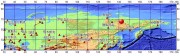 2013年02月14日俄罗斯M7.3级地震图集_震中在局部地图中的位置