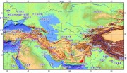 09月24日巴基斯坦M7.8级地震图集_震中在局部地图中的位置