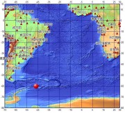 11月17日斯科舍海7.8级地震图集_震中在局部地图中的位置
