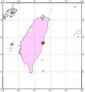 05月21日台湾花莲县M5.7级地震应急数据产品综合图集_震中在局部地图中的位置