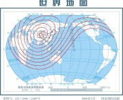 7月9日新疆维吾尔自治区喀什地区麦盖提县M5.1级地震应急数据产品综合图集_地震波传播全球图