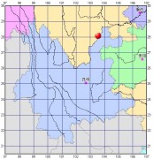8月17日云南省昭通市永善县5.0级地震图集_震中在局部地图中的位置