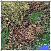 10月01日四川省凉山彝族自治州越西县5.0级地震图集_震中附近烈度分布