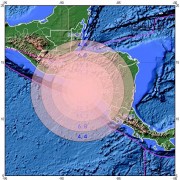 10月14日萨尔瓦多沿岸近海7.2级地震应急数据产品综合图集_震中附近加速度分布