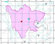 11月25日四川省甘孜藏族自治州康定县M5.8级地震应急数据产品综合图集_震中在局部地图中的位置