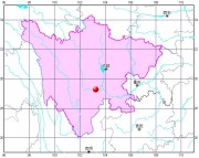 01月14日四川省乐山市金口河区5.0级地震应急数据产品综合图集_震中在局部地图中的位置