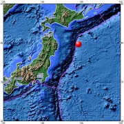 02月17日日本本州东海岸附近海域7.1级地震应急数据产品综合图集_震中在局部地图中的位置2