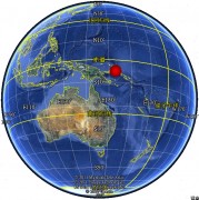 03月30新不列颠地区7.4级地震应急数据产品综合图集_震中在地球上的位置